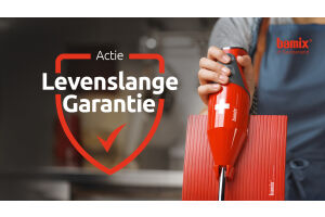 Levenslange garantie op jouw bamix®
