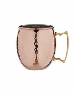 C&T Drinkbeker Moscow Mule Gehamerd koper 450ml 8,5x10cm