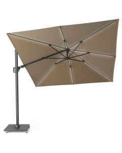 Platinum Parasol Challenger T2 Glow 3x3 Taupe