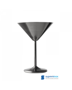 SupremInox Martini beker vintage mat grijs 250ml 
