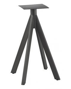 XSeat Tafelpoot Cooper outdoor zwart