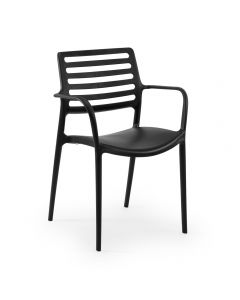 XSeat Louise XL Armstoel zwart