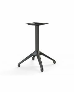 XSeat Tafelpoot Hope 4-poot aluminium zwart