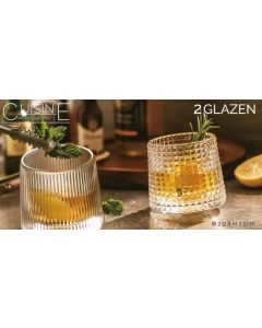 Cocktail Tumbler set 2-delig