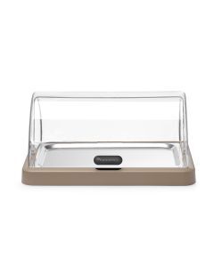 Hendi Koeldisplay Uniq met rolltop "Duo" beige 40x30cm