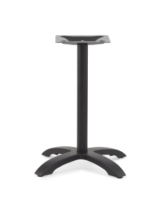 XSeat Tafelpoot Bruno alu zwart