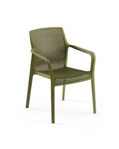 XSeat Breeze Armstoel kaki groen