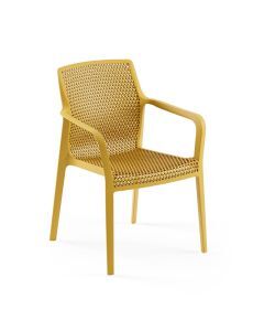 XSeat Breeze Armstoel mosterd geel
