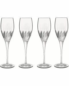 Luigi Bormioli Diamante Champagneglas 220ml | 4 stuks