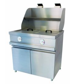 Bertrand Friteuse gas 2x13L