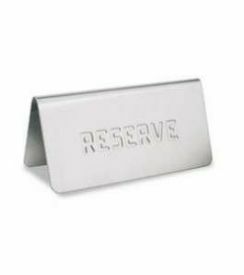 SupremInox Tafelbordje "Reserve" RVS 