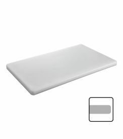 Snijblad wit 60x35x2cm glad