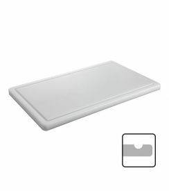 Snijblad wit 60x35x2cm geul
