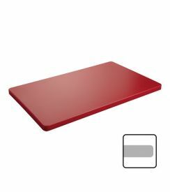 CaterChef Snijblad rood 40x25x2cm glad