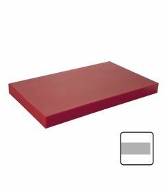 CaterChef Snijblad rood 50x30x4cm glad