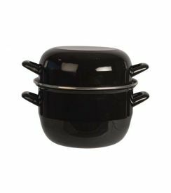 C&T Mosselpot zwart 2kg Ø20cm 