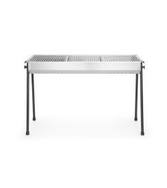 Hendi Houtskoolbarbecue Resto RVS 1145x380x760mm