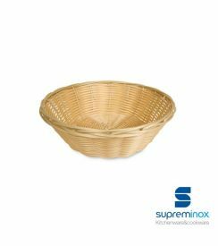 SupremInox Mandje riet Ø22xH8cm 