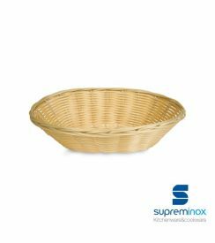 SupremInox Rieten mandje 24x16xH8cm 