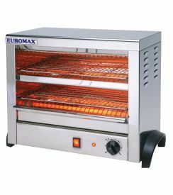 Euromax Toaster Eco dubbel incl. 6 tangen