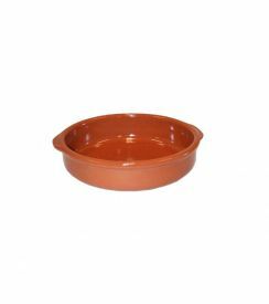 Regas Schaaltje met oren bruin 17cm 