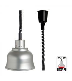 CaterChef Warmhoudkap Luxe instelbaar aluminium met lamp