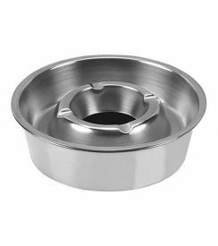 Terrasasbak RVS Ø14cm