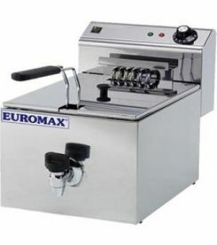 Euromax Friteuse 10L met aftapkraan