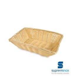 SupremInox Rieten mandje 23x15xH7cm 