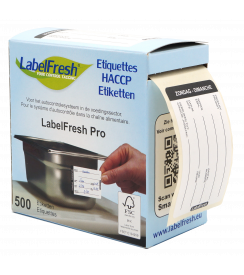 LabelFresh  PRO 500 etiketten (zondag-dimanche)