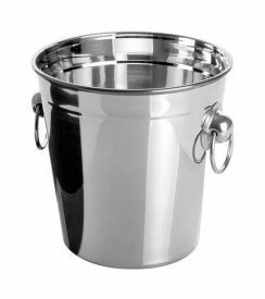 Ijsblokjesemmer met ringoren 1,4L