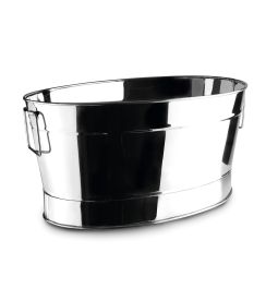 Lacor Champagne emmer ovaal inox 43x30x20cm