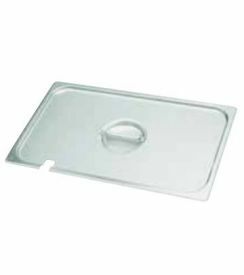 Deksel GN 1/1 RVS met lepeluitsparing