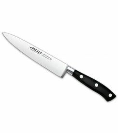Arcos Riviera Demi chefmes zwart 150mm 