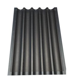 Stokbroodplaat Teflon 7-goten 400x600mm 