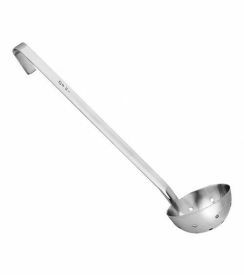 Pollepel perfo RVS Ø10cm
