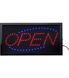 Display LED sign "OPEN" 510x255mm