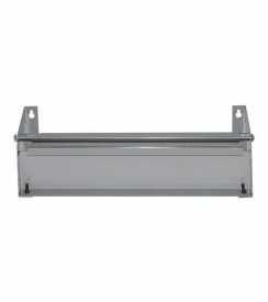Foliehouder wandbevestiging en kartelmes 30cm