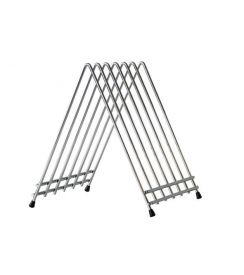 C&T Prof Snijplankhouder chroom 23,5x26,5x28cm