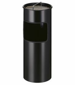 Vepa Bins As- en papierbak zwart 30L
