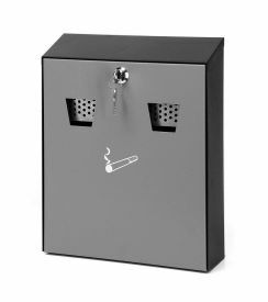 Vepa Bins Wandasbak met frontopening grijs