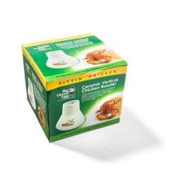 Big Green Egg Sitting Chicken Ceramic