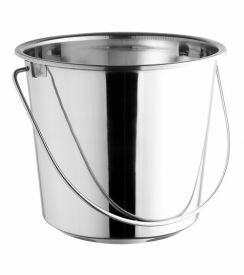 Emmer RVS 10L