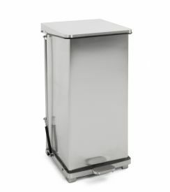 Vepa Bins Pedaalemmer industrieel mat RVS 90L