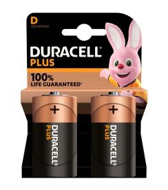 Duracell Batterijen Plus Power 1,5V LR20 | 2 stuks