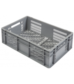 Opbergbak plastic geperforeerd 600x400x200mm 