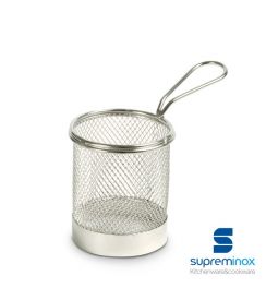 SupremInox Frietmandje rond 9cm 