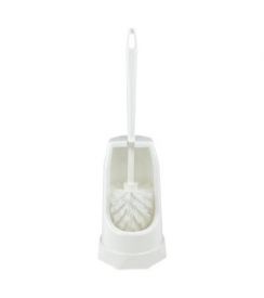 Hygienic Toiletgarnituur hoog plastic wit
