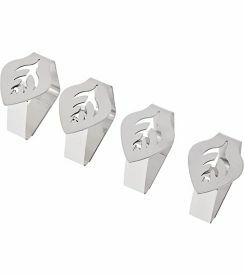 Lacor Tafelklemmen RVS | 4 stuks