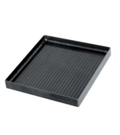 Masbaga geribde bakplaat iron 6mm 300x330